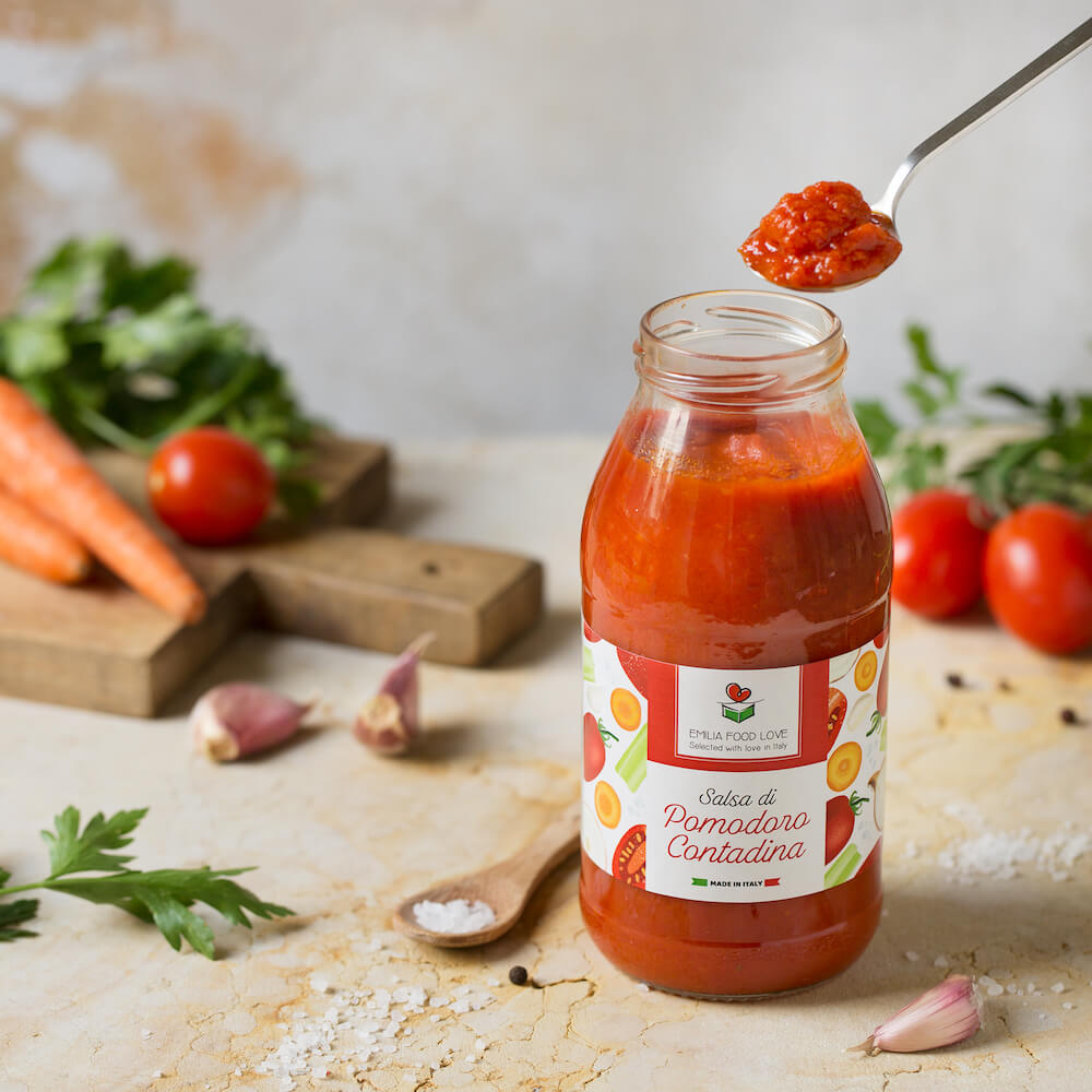 Passata di Pomodoro Rustica  EMILIA FOOD LOVE - EMILIA FOOD LOVE