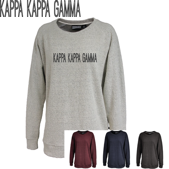 kappa kappa gamma corded sweatshirt