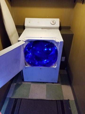 Enter the dryer portal at Meow Wolf and find those missing socks!