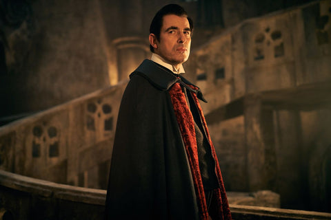 Count Dracula Looking Dapper in His Cloak