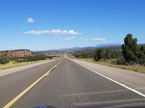 New Mexico Road taken by Austin Bright Light Design