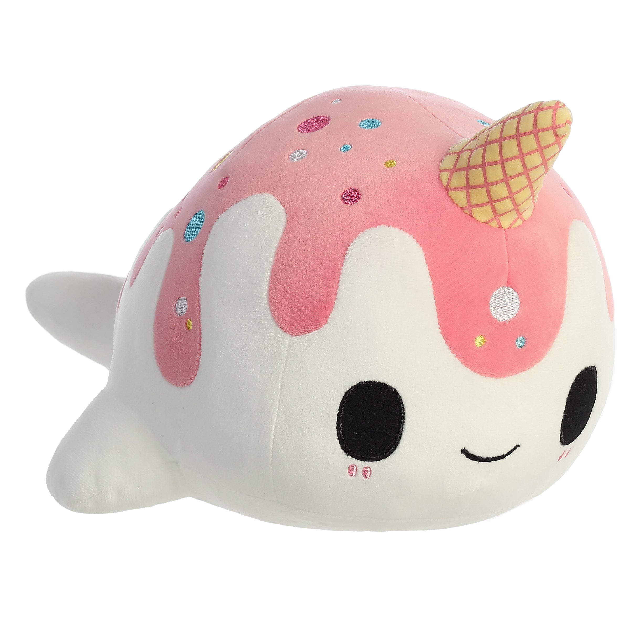 peach plush toy