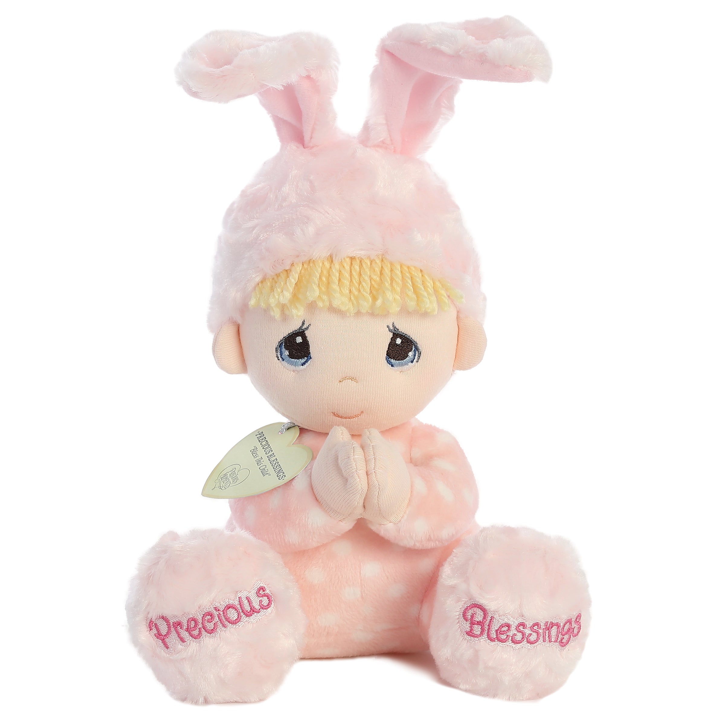 prayer bunny stuffed animal