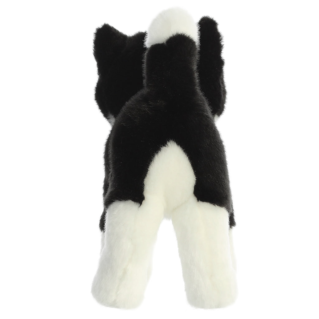 realistic tuxedo cat stuffed animal