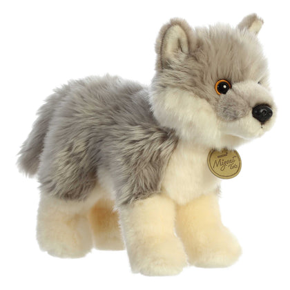 large wolf stuffed animal