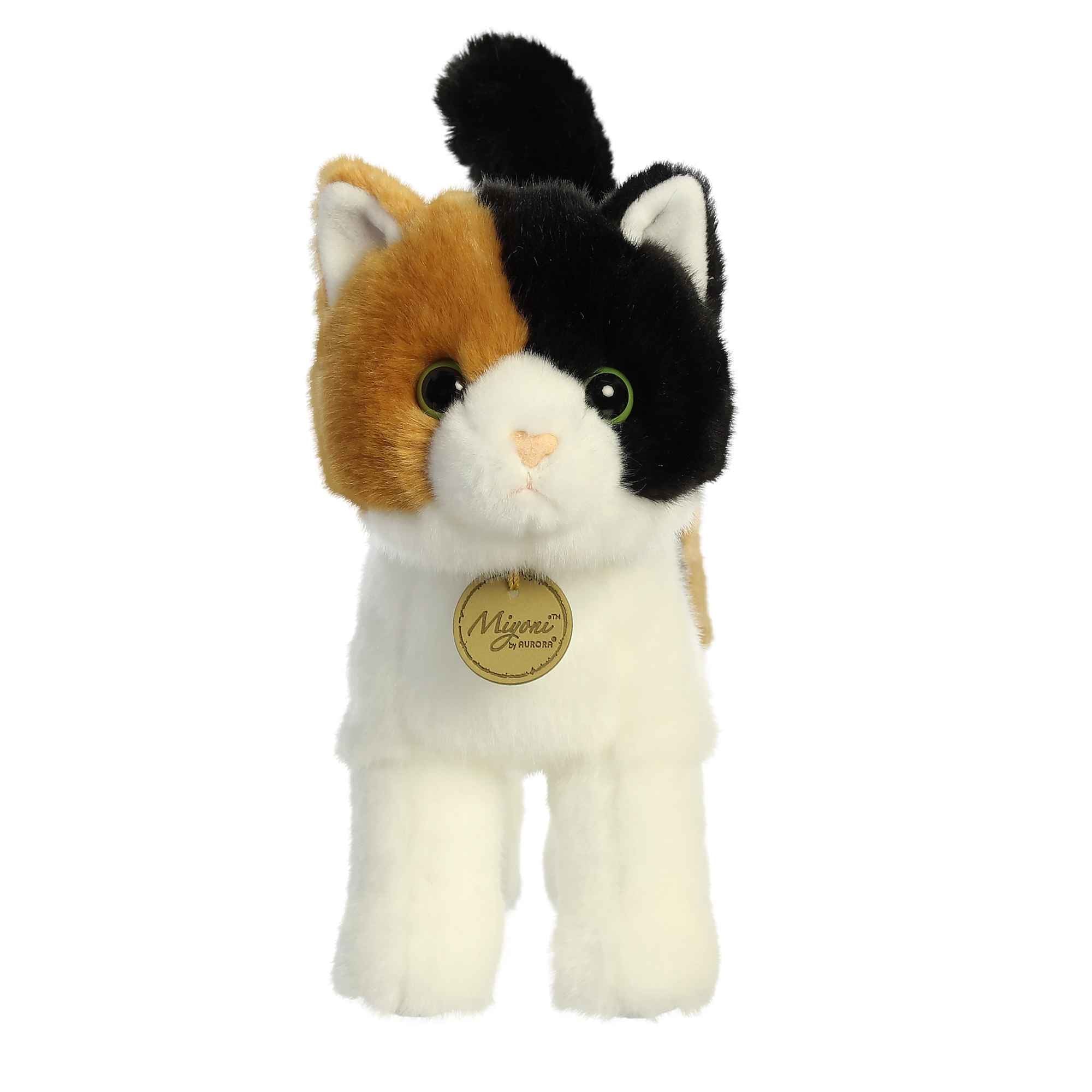 aurora plush calico cat