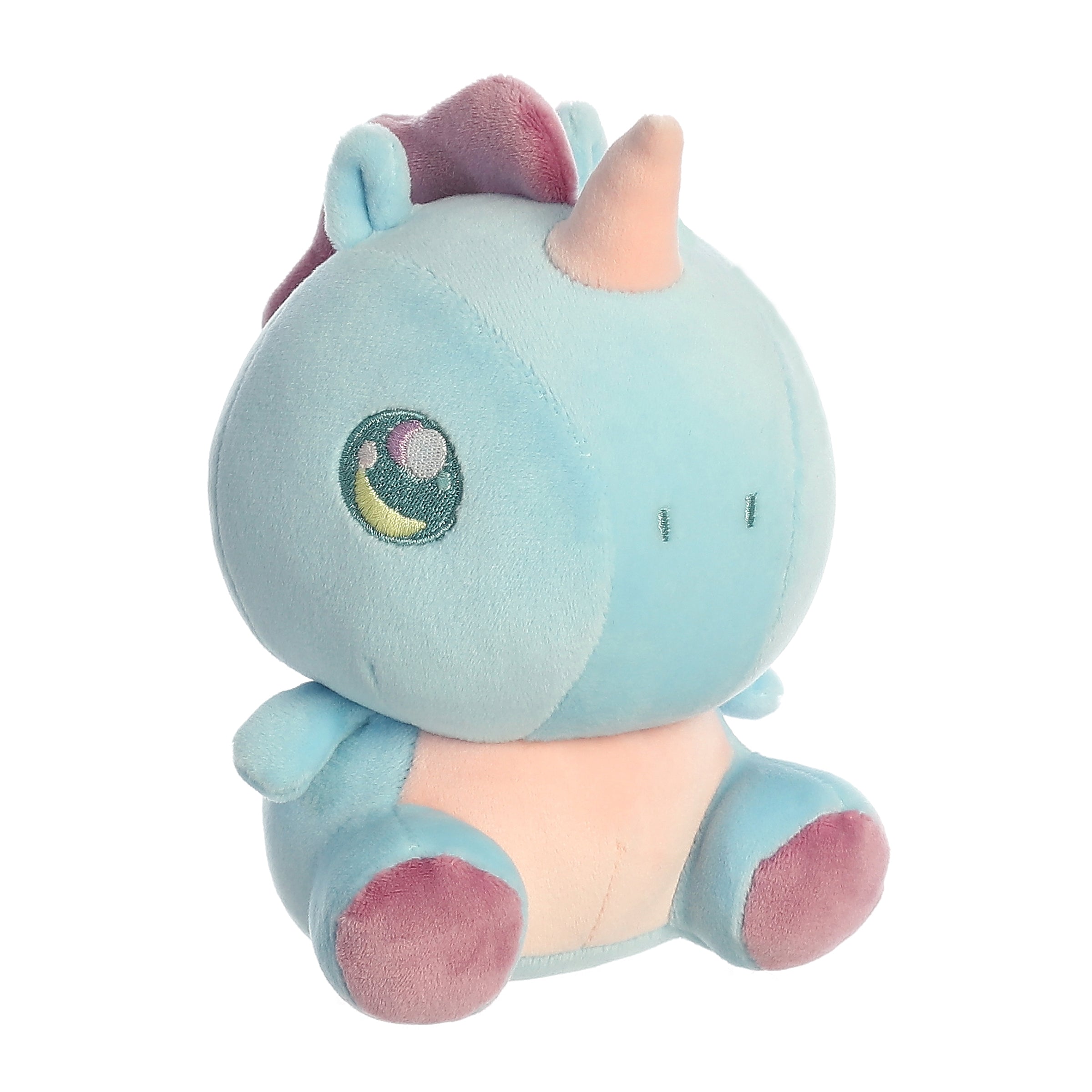 blue unicorn soft toy