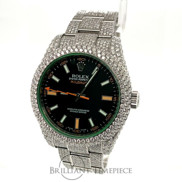 rolex milgauss diamond