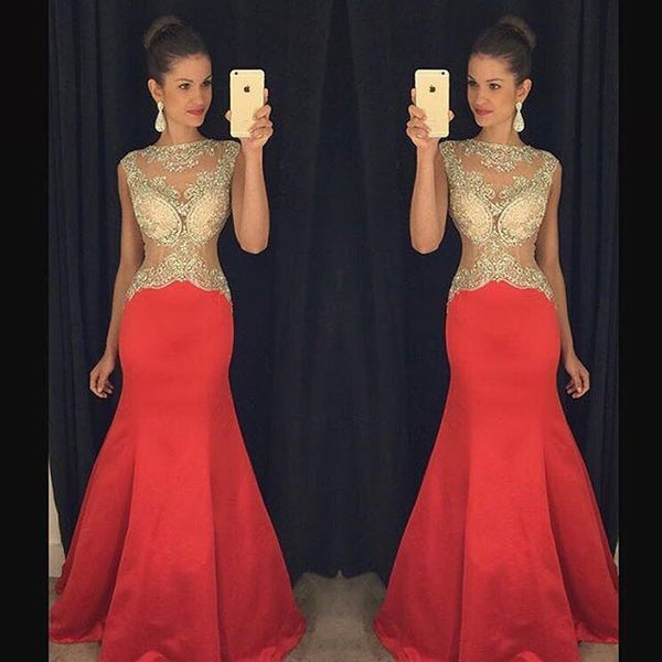 Fashion Beading Prom Dresses, Sex Long Party Dress SP3024 – Promtailor