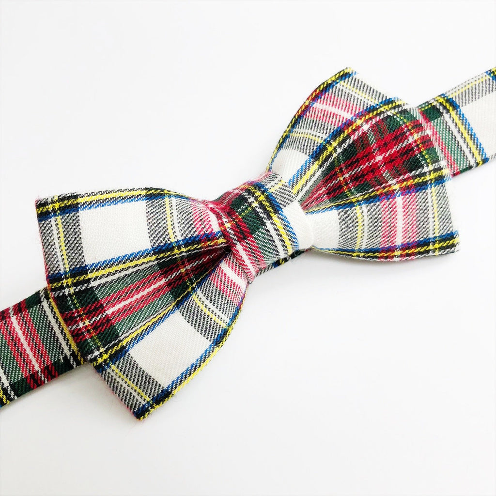 plaid bow ties