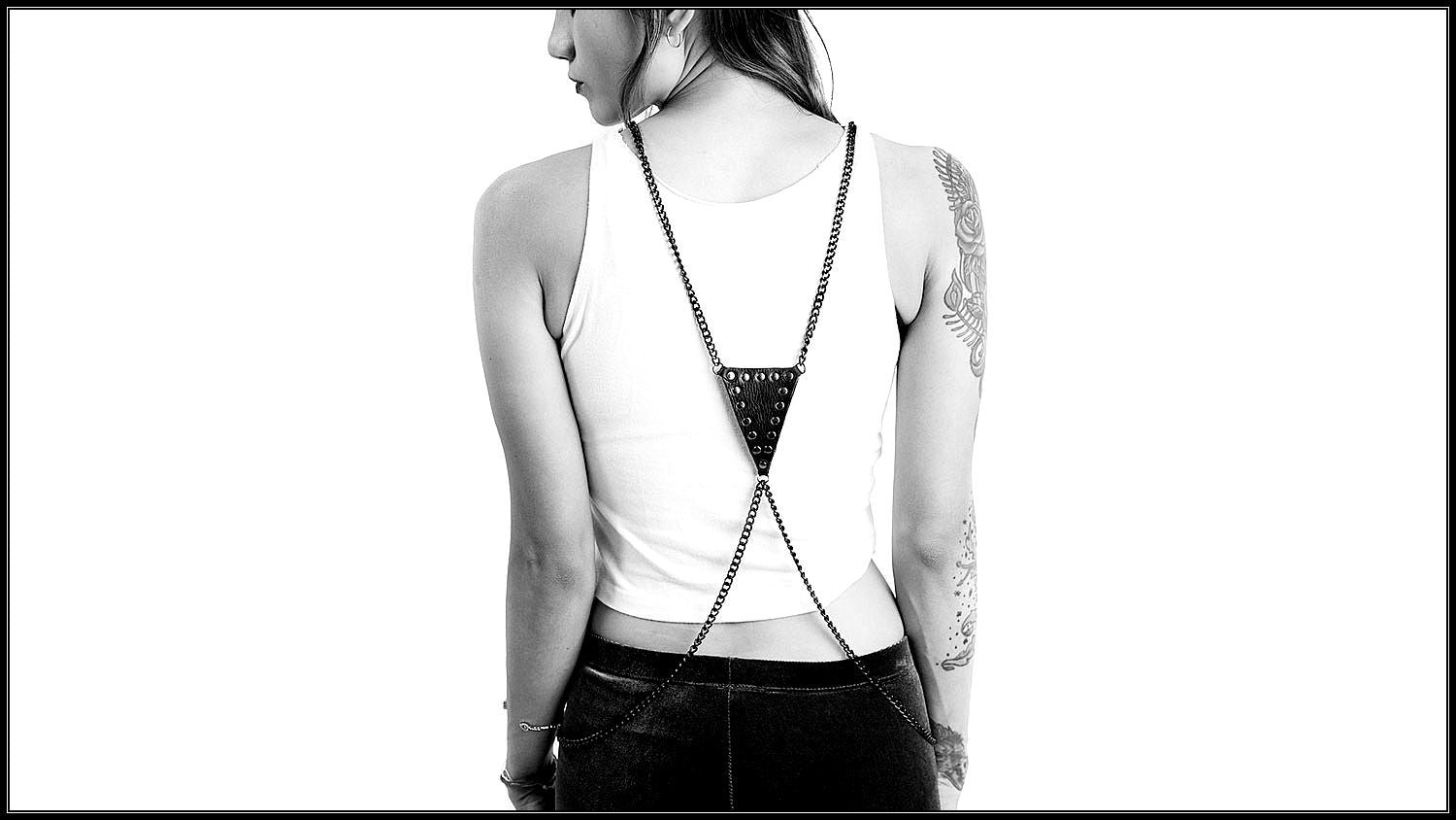 body chain outfit - shop body chains - BLACKCLOTH