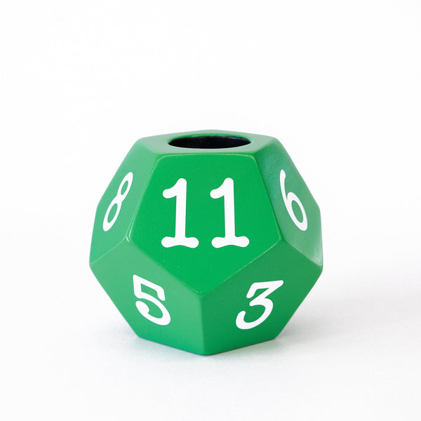 12 Sided Dice Pen and Pencil Holder - Uniquely Geek