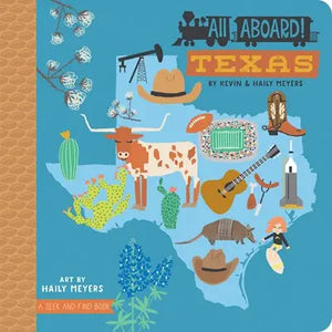 All Aboard Texas - A Seek + Find Book - SANNA baby and child