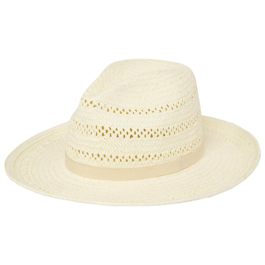 San Diego Hat Company - Women's wheat straw hat with leather chin