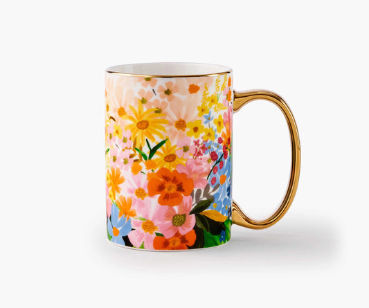 Corkcicle Rifle Paper Co. Cream Lively Floral Coffee Mug 16oz - Her Hide Out