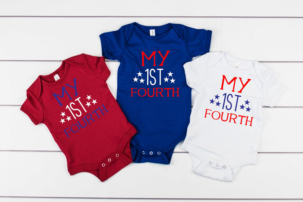 baby boy first 4th of july outfit