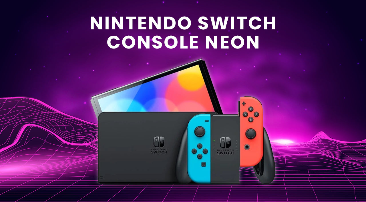 Nintendo Switch Console Neon