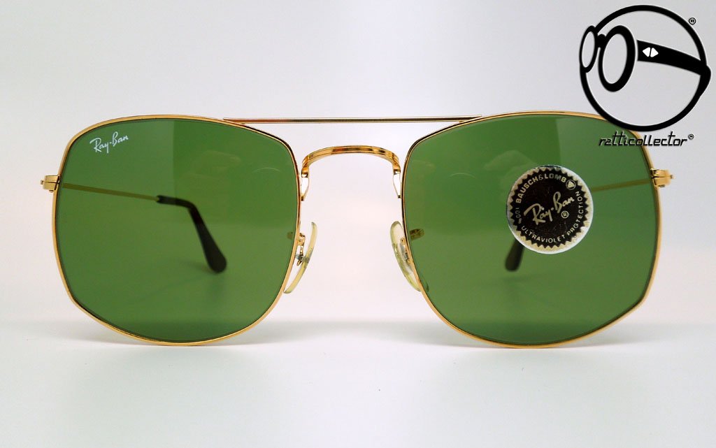 VINTAGE SUNGLASSES RAY BAN B&L FASHION METAL STYLE 4 ARISTA W0996 80s -  ORIGINAL AND UNWORN GLASSES – ratticollector