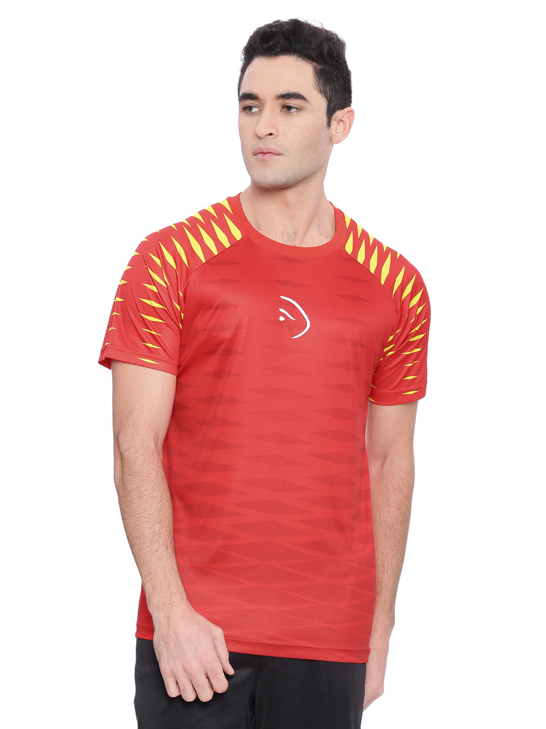 red sports t shirt