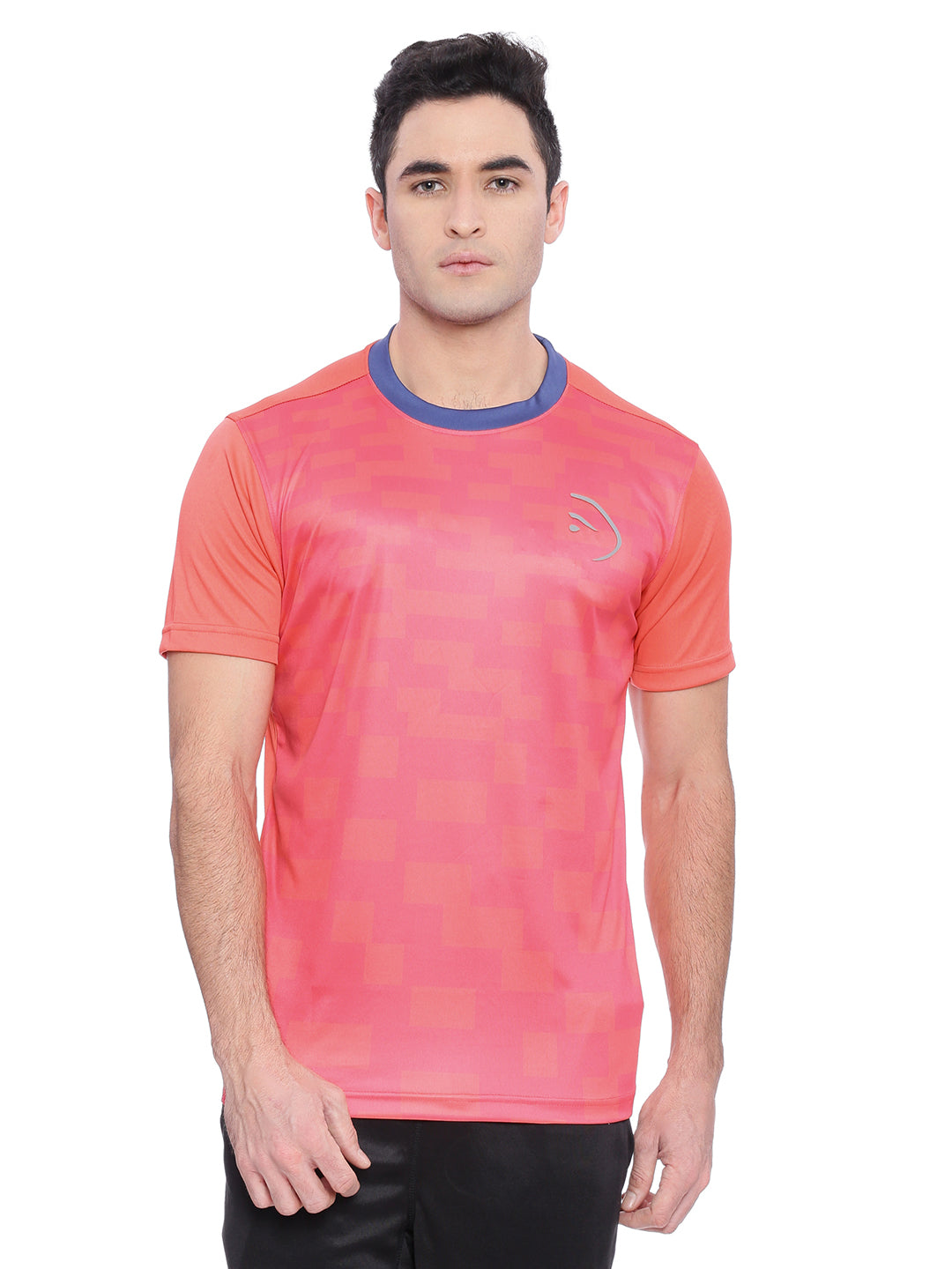 Piranha Men Pink Sports T Shirt