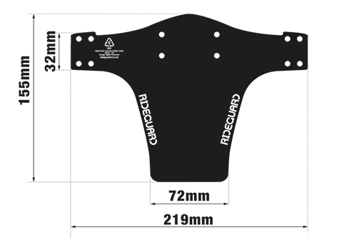 RideGuard Dink Measurements