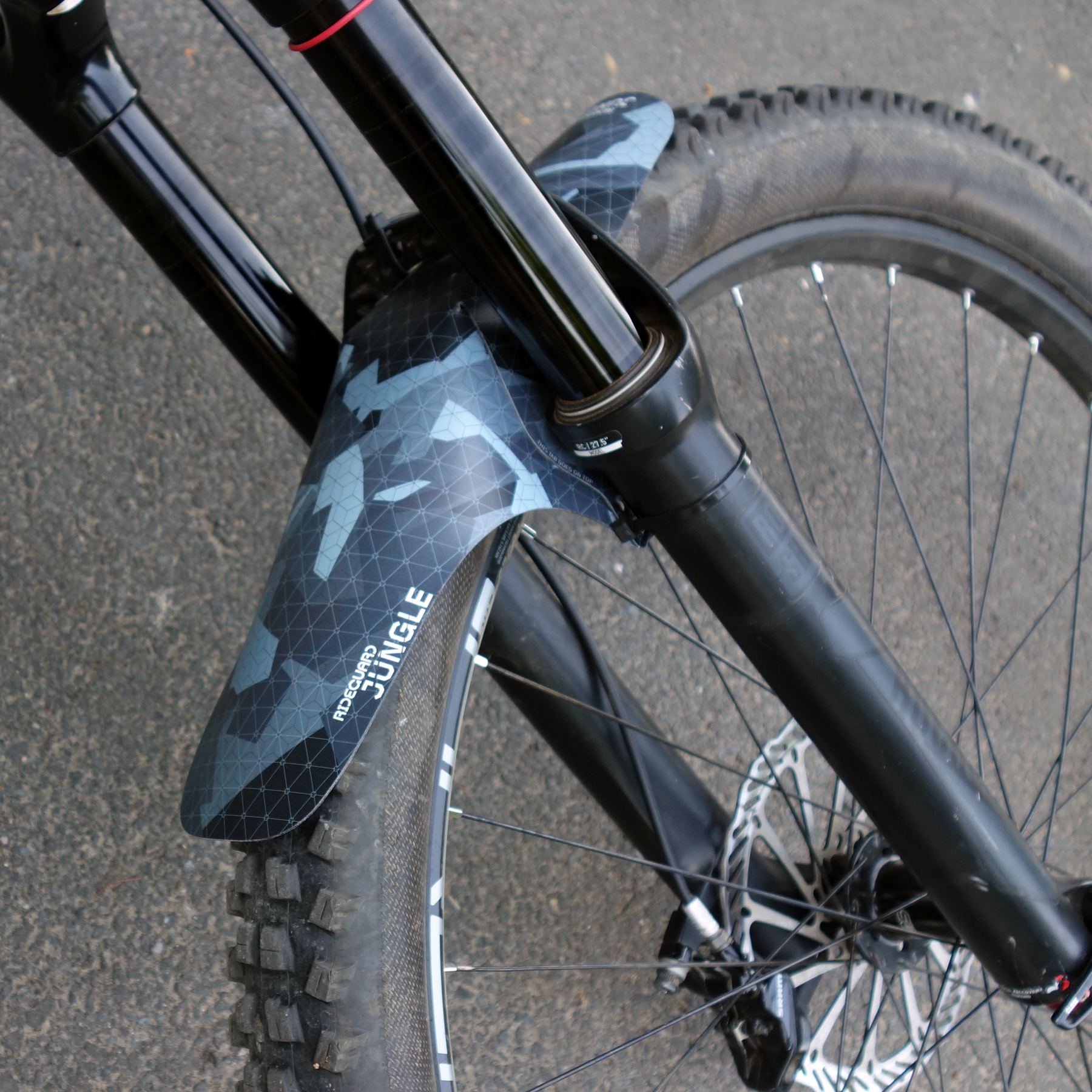 mtb with mudguard