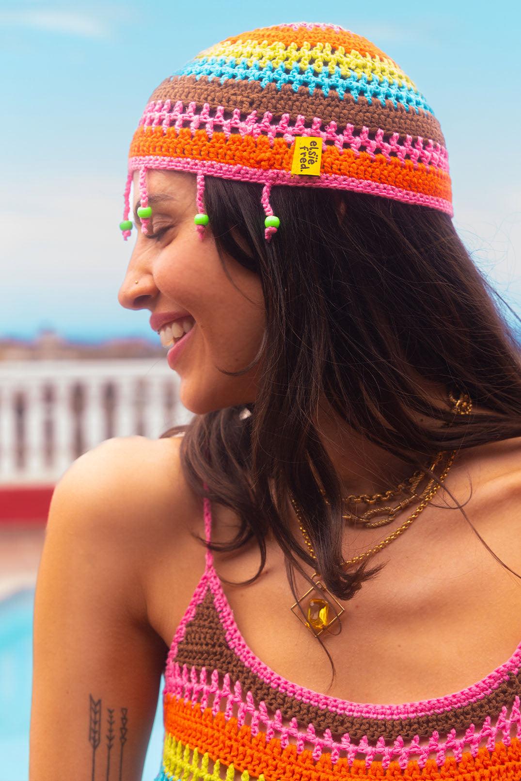 The Las Salinas Beaded Bonnet