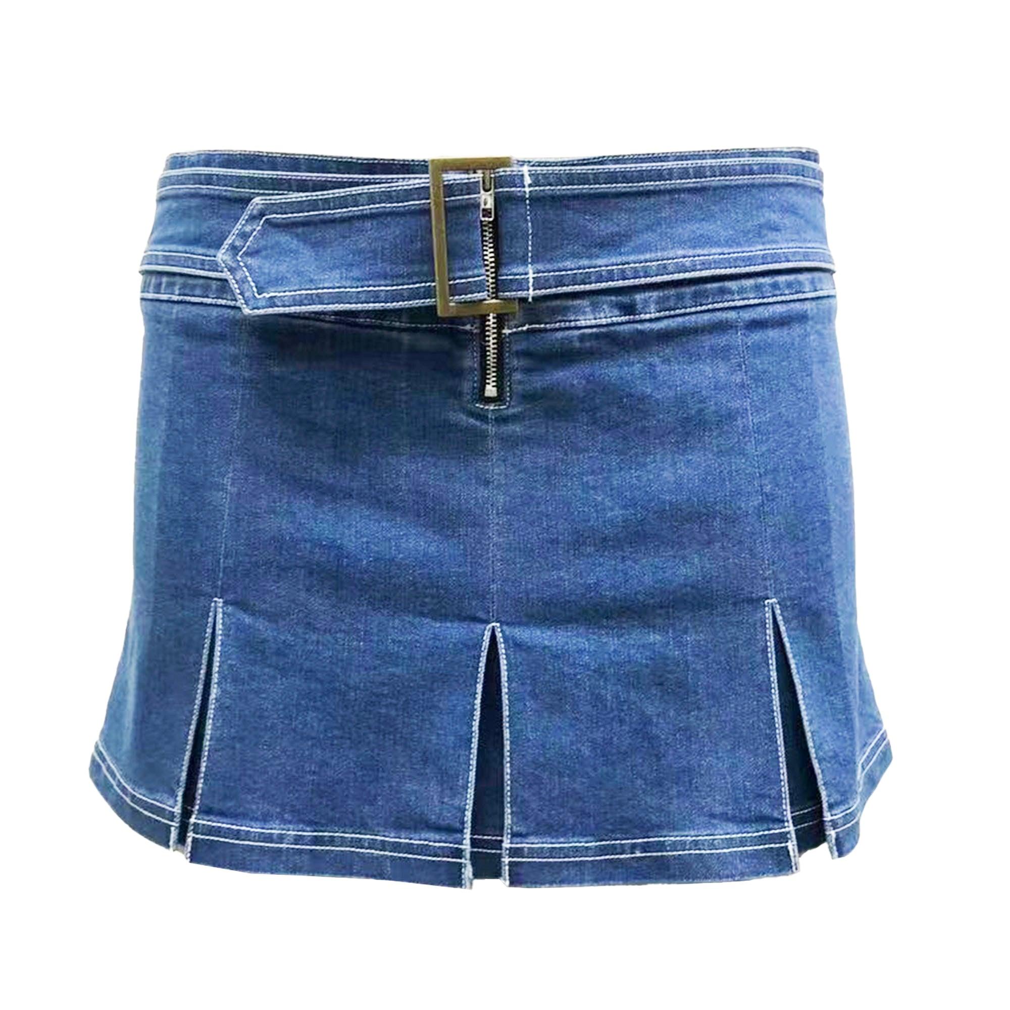 The Messina Denim Skirt