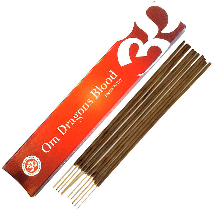 Om Dragons Blood Incense 15 Grams Exoticglobalproducts Com