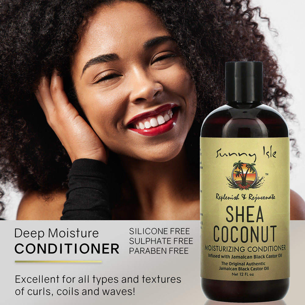 Sunny Isle Jamaican Black Castor Oil Shea And Coconut Oil Deep Moisture Conditioner