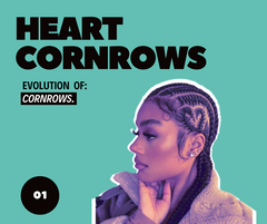 heart cornrows