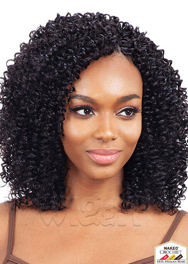 Water Curl 14 Naked 100 Human Hair Crochet Braids Shake N Go Uk Wiggit