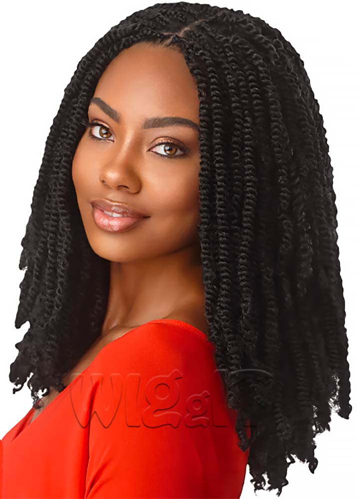 Springy Afro Twist 24 X Pression Braiding Crochet Hair Outre Uk Wiggit