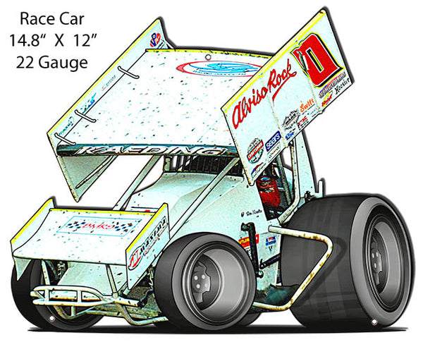 sprint car design template