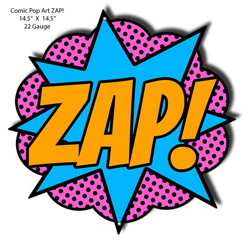 pop art zap