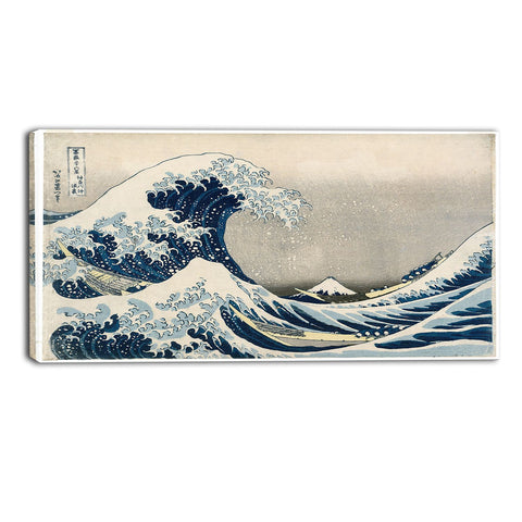 MasterPiece Painting - Katsushika Hokusai Under the Wave off Kanagawa