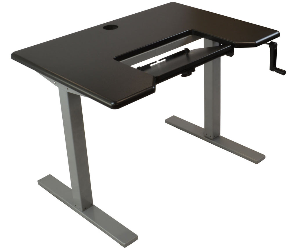 Imovr Omega Denali Height Adjustable Standing Desk With Keyboard