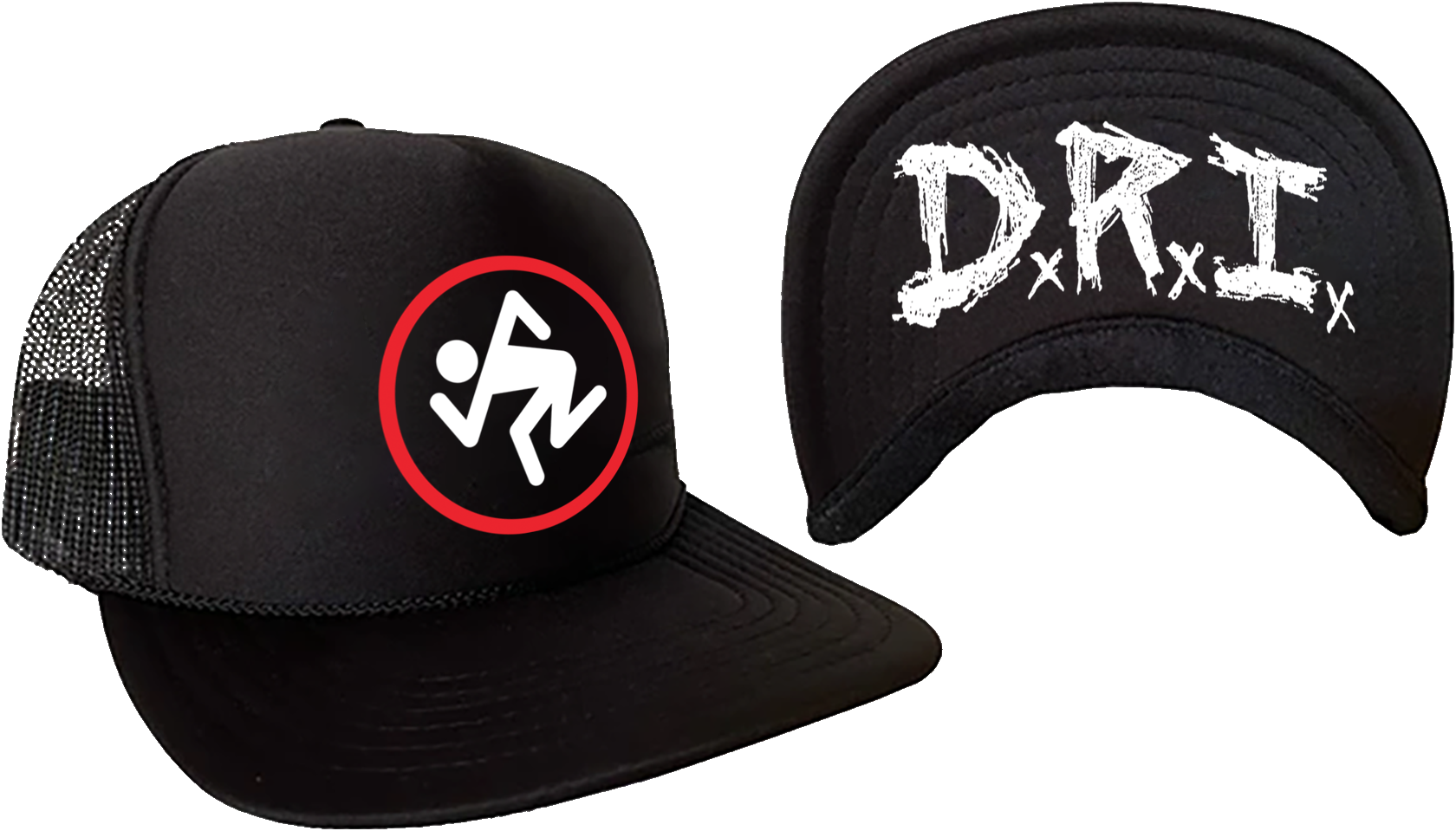 D.R.I. : "SKANKING MAN & LOGO"BALLCAP