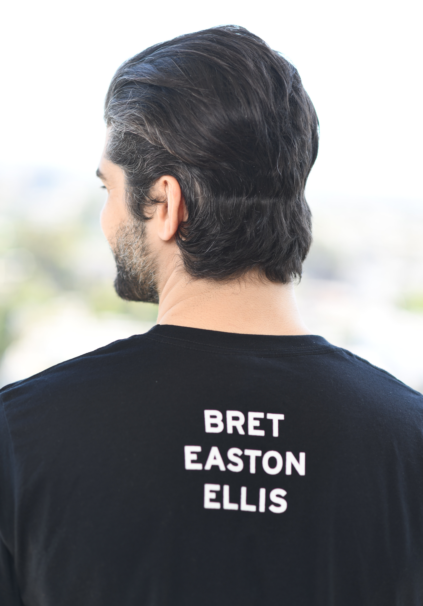 BRET EASTON ELLIS: WHAT DO YOU THINK OF THE EAGLES? BLACK T-SHIRT – Atom  Age Industries