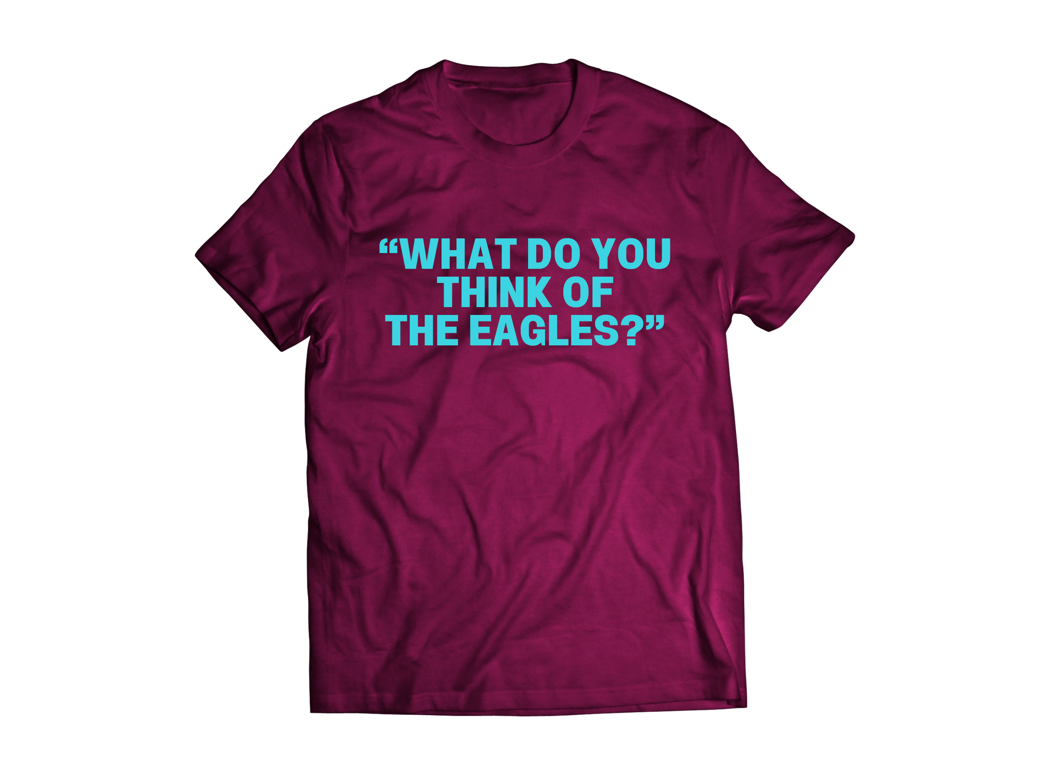 purple philadelphia eagles shirt