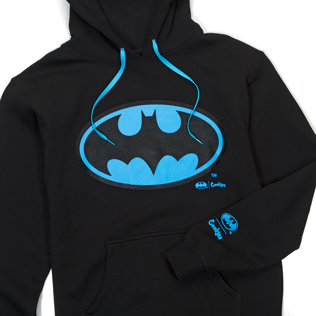 Cookies X Official Batman Bat Symbol Fleece Hoodie– Mainland Skate & Surf