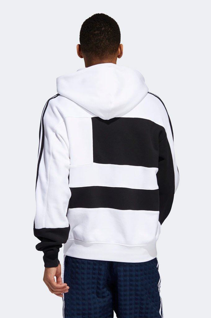 adidas asymm block hoodie