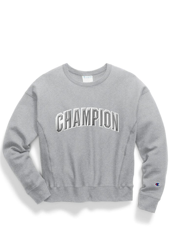 champion crew neck sweater women's