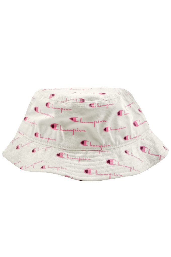 champion bucket hat pink