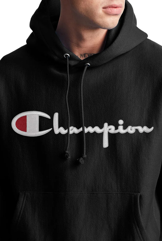 2種類選べる champion R/W script logo ribline hoodie | medicine ...