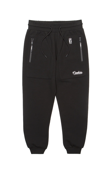 Cookies Prohibition Black Cargo Jogger Pants