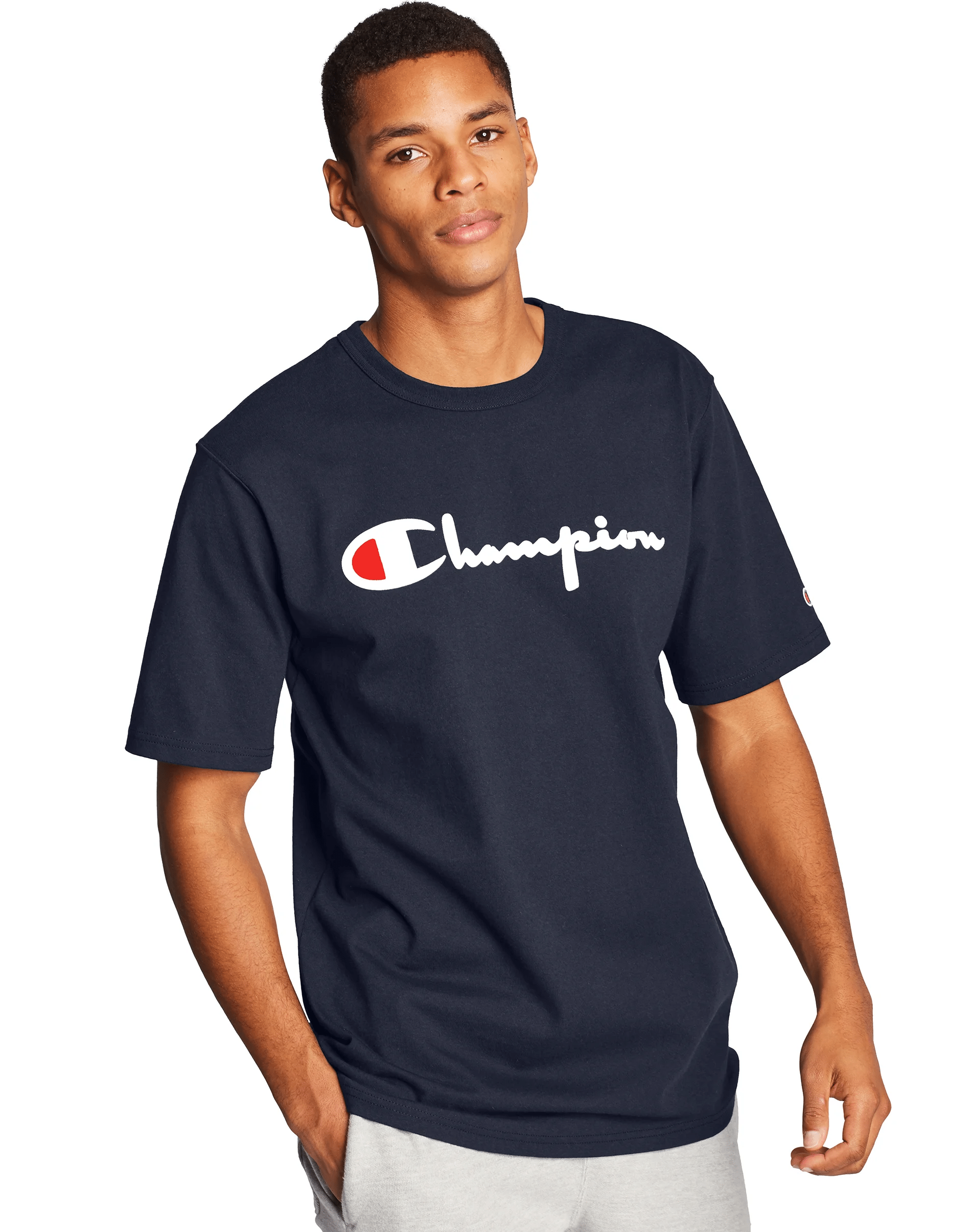 Champion Heritage Men's Tee, Flock 90s Logo– Mainland Skate & Surf