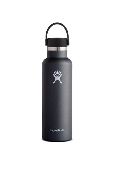 Hydro Flask Bottle, Wide Mouth, Black, 32 Ounce