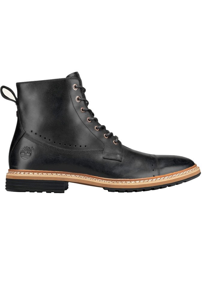 timberland perforated boots