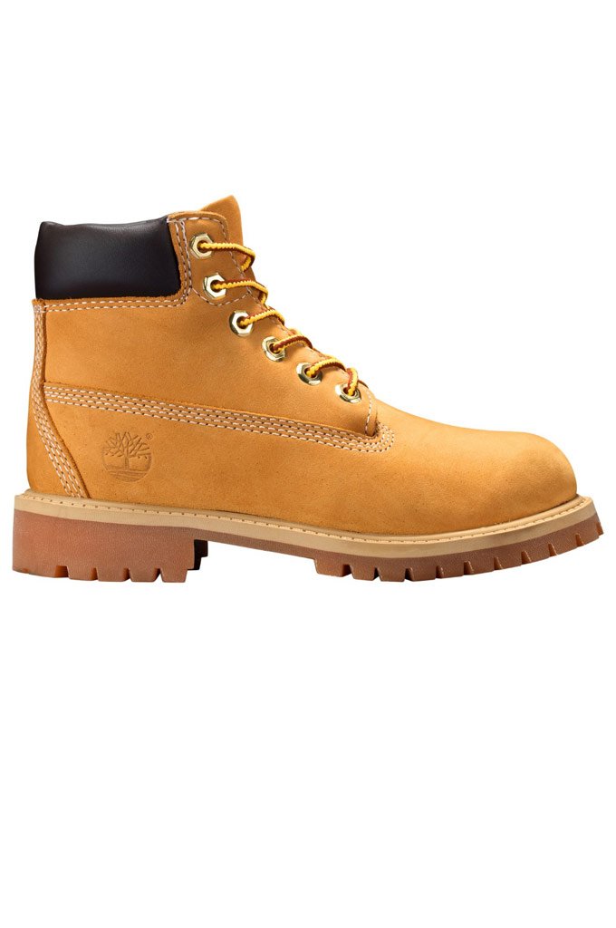 premium 6 inch boot for juniors in yellow